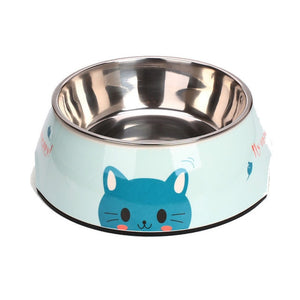 Dog Bowl Double Stainless Steel