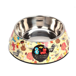 Dog Bowl Double Stainless Steel
