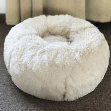 Load image into Gallery viewer, Round Plush Cat Bed
